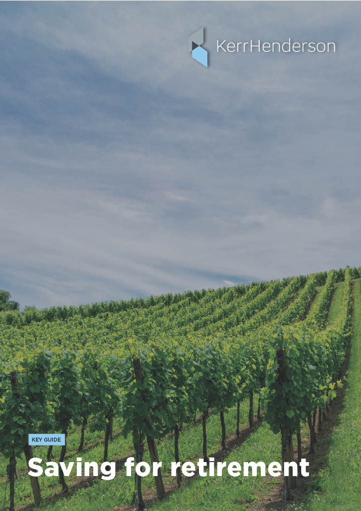 Saving for retirement